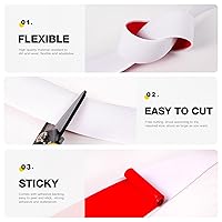 Vista 42 de Bnell Tira de transición de suelo, tiras autoadhesivas para suelos laminados, tira divisora plana de vinilo para el suelo para unir huecos del suelo