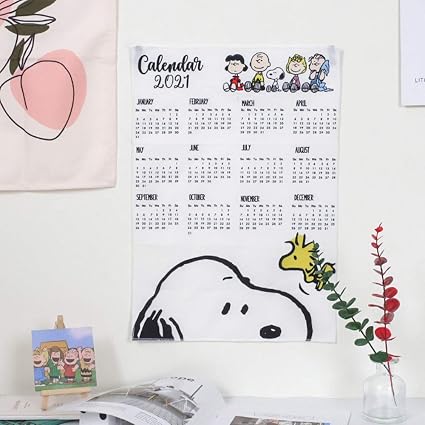 21 スヌーピー カレンダー 壁掛け Peanuts 最新カレンダー カッコイイ かわいい 人格カレンダー スケジュール Snoopy 萌えグッズ 新年プレゼント Amz 21 Jp M 35 50cm C Amazon Co Jp