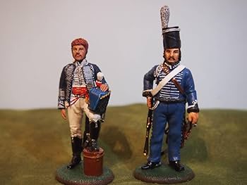 ロン.リー　イギリスブリテン英国兵のピエロの置き物 Amazon.co.jp: 1/32 DEL PRADO製 金属フィギュア ナポレオン戦争