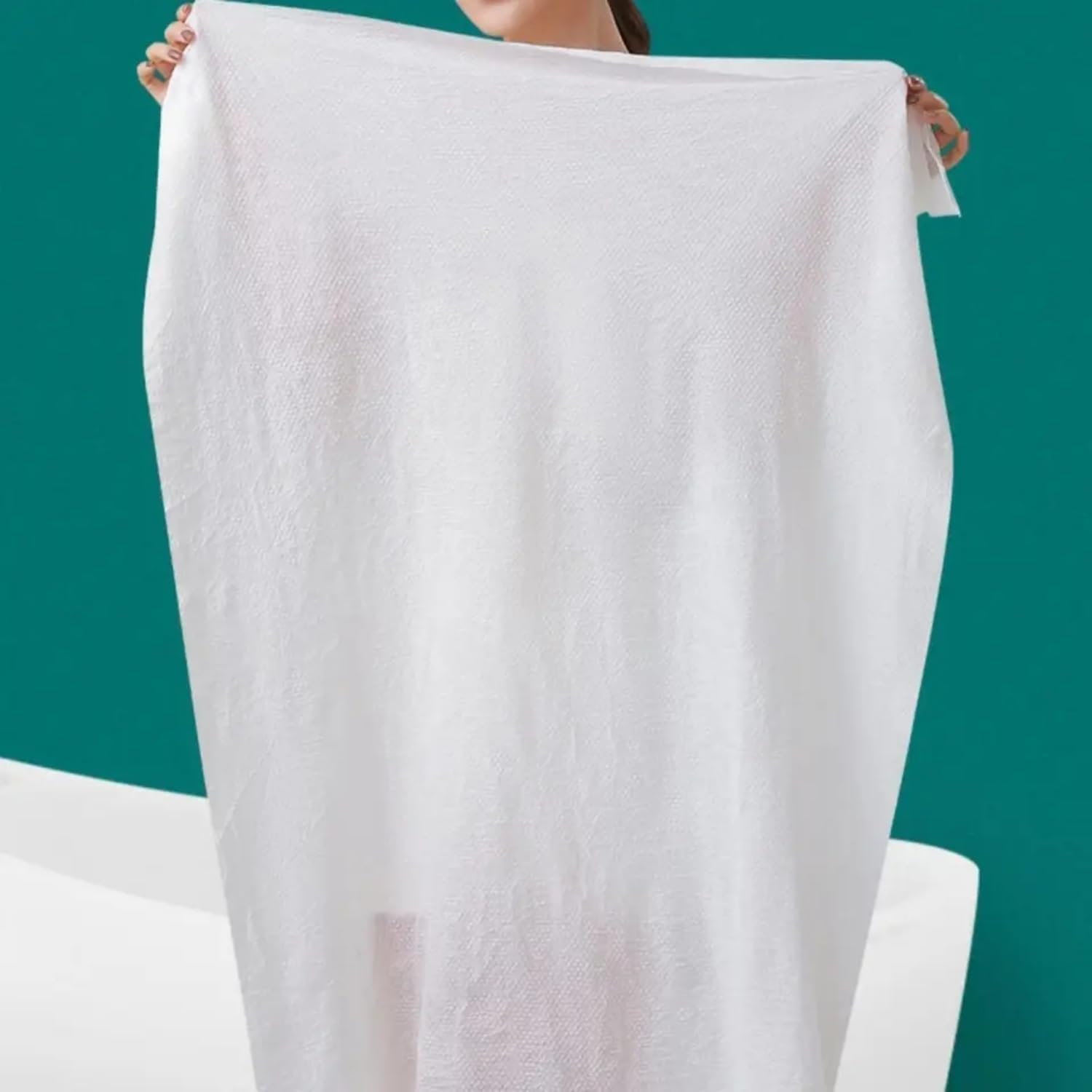 Ncry Bath Magic Towel Tablets for Travel Disposable Quick Dry Compressed Towel Large Portable Beach Washable Lightweight Cotton Big Size Face Towel - 70 x 140cm (Pack of 1,3,5,10) (Pack of 3) 2