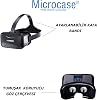Microcase VRPARK V7 3D Virtual Reality Glasses + VR Wireless Bluetooth Control-AL4749