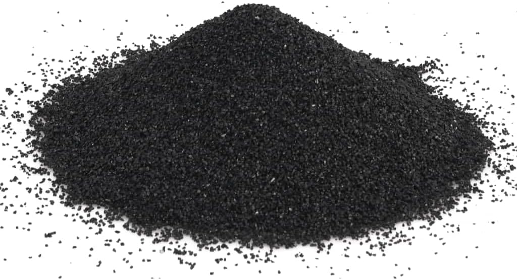 vidaXL Aquarium Sand, Natural River Sand for Freshwater Biotope Tank Plant Tank, Aquarium Gravel for Aquarium Landscaping, Sand Substrate, 25 kg Black