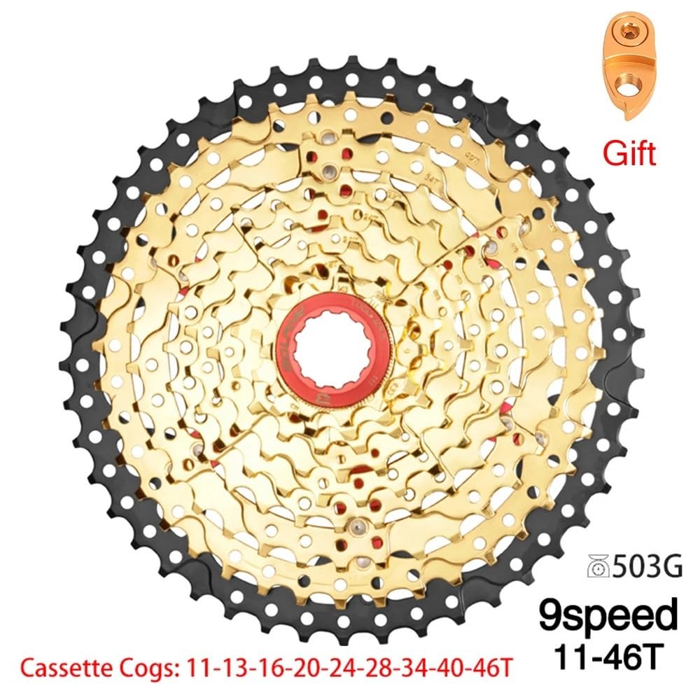 Ruota Libera MTB Bicicletta Ruota Libera 8 9 10 11 velocità 40 42 46 50T Volano Mountain Bike Ciclismo Cassetta Accessori Cassette Pignoni E Ruote Libere