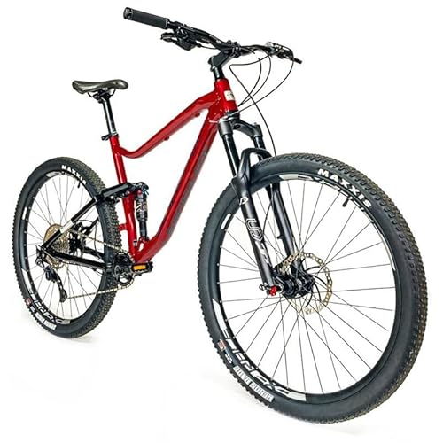 Velo - Mountain bike da 29", modello Trion 2022, da uomo, colore: rosso tigre 9 V (telaio 21,5", altezza 55 cm, XL, per adulti da 185 cm a Plus)