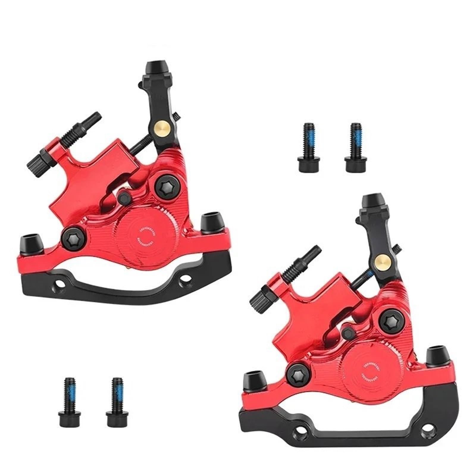 XC04 Zacisk hamulca tarczowego do roweru górskiego z podwójnym tłokiem IS PM Hydrauliczny hamulec tarczowy do roweru Mtb(Red Brake Caliper)
