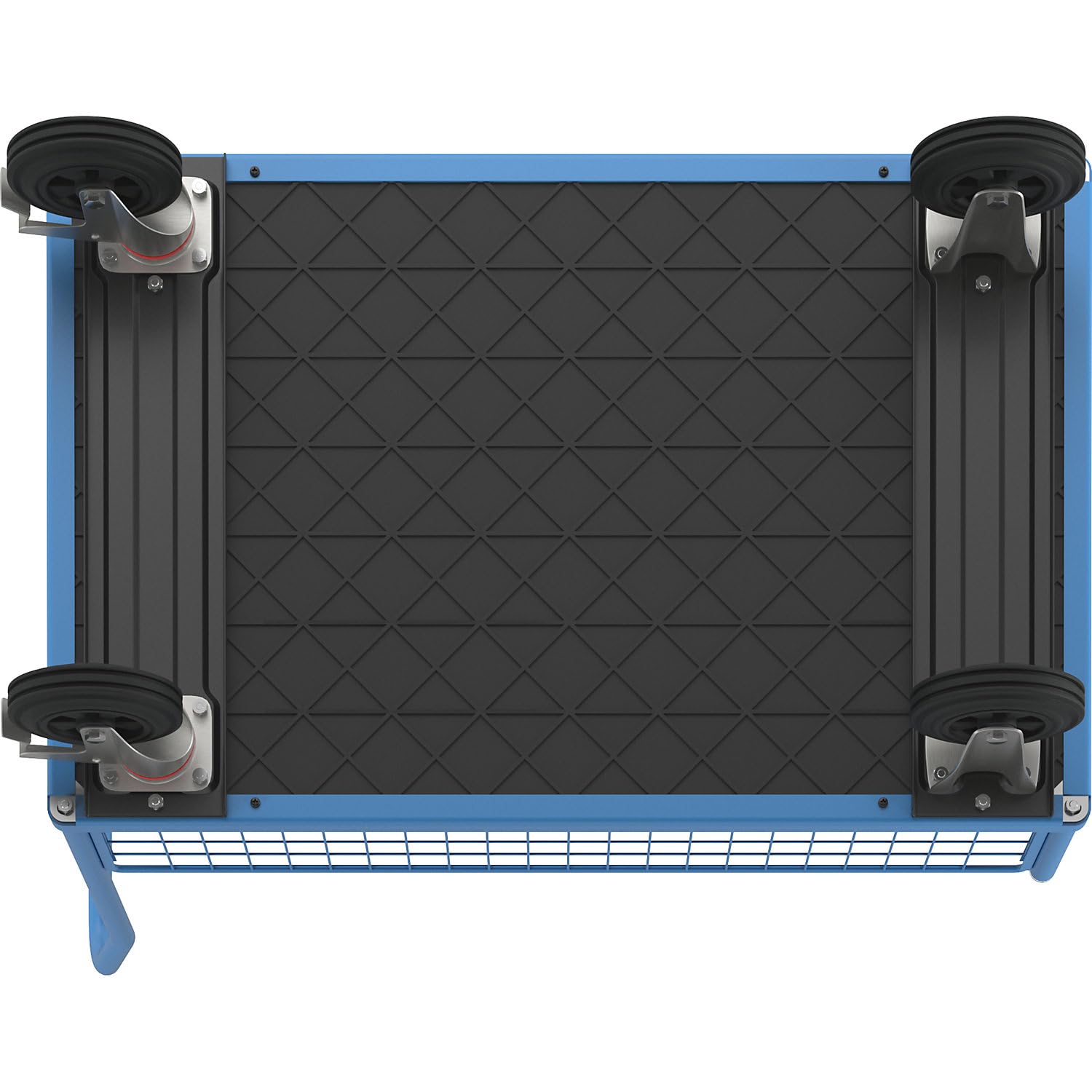 eurokraft Pro | Chariot Plate-Forme à parois grillagées