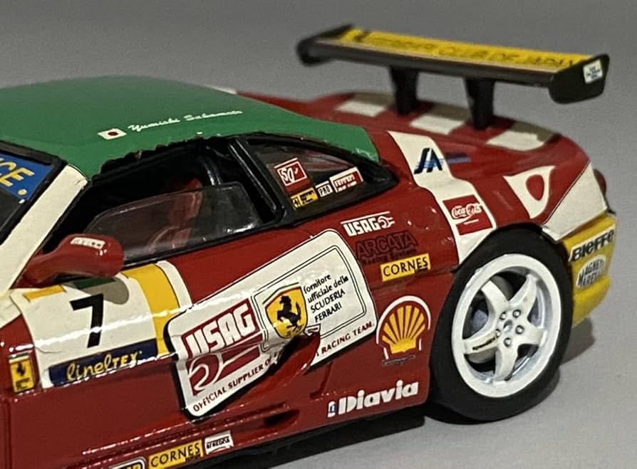 バング フェラーリ Amazon | レア Bang 1/43 Ferrari F355 Challenge Imola 1998