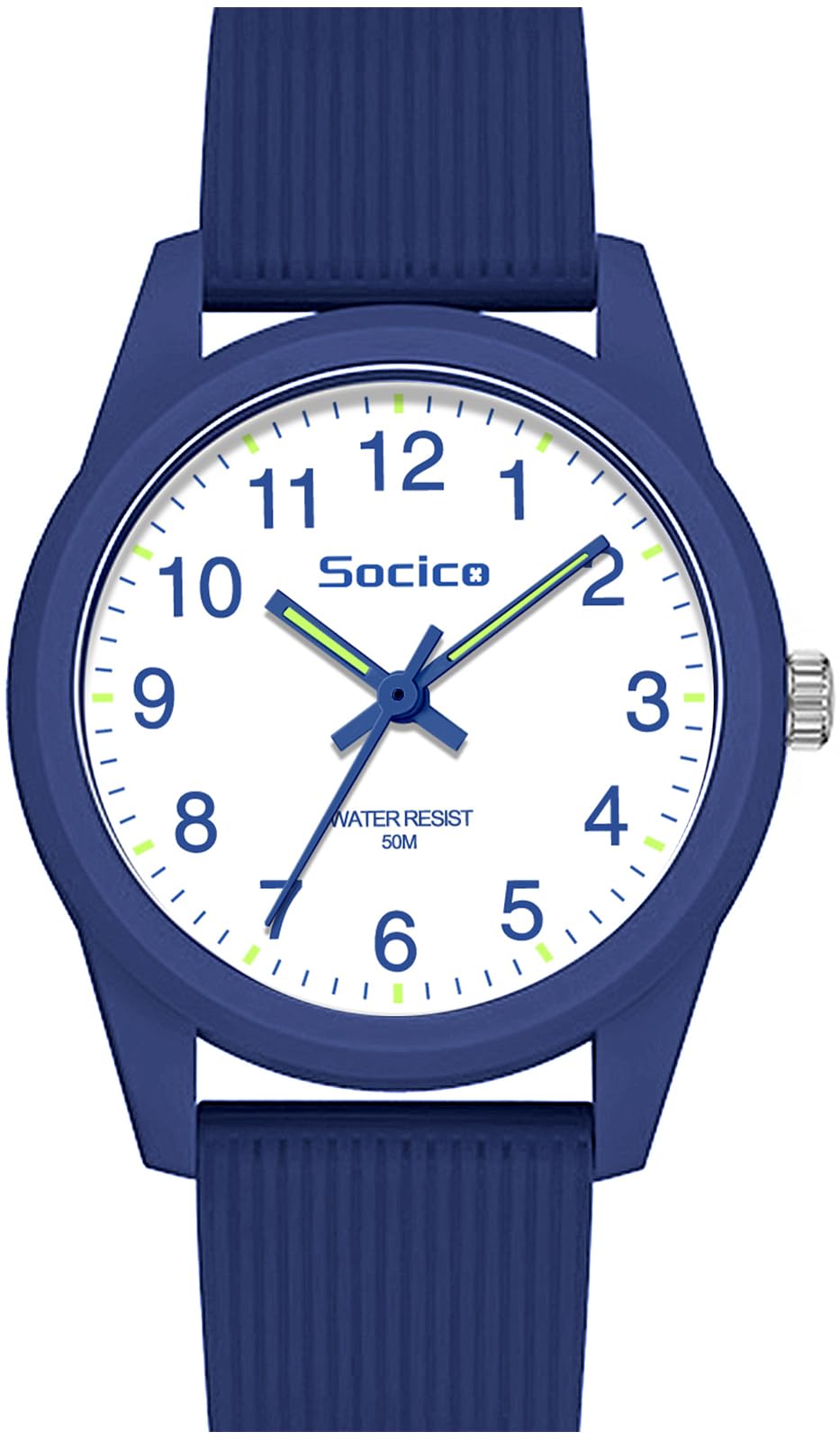 SOCICO Relojes Analógicos para Niños y Niñas, Relojes con Banda Suave, Tiempo de Aprendizaje, Resistente al Agua 50m, fácil de Leer para Edades 4-12, Regalo de Cumpleaños para Niños Global Recycled Standard Global Recycled Standard Global Recycled Standard