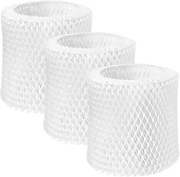 Aiskaer Humidifier Wicking Replacement Filter Compatible with Canopy Bedside and Nursery Humidifiers, Paper Filter, 3-Pack