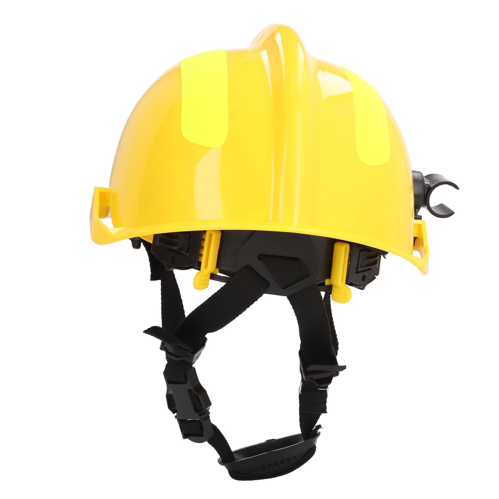 Casque de sécurité de Sauvetage, Casque de Travail de Construction Absorbant Les Chocs avec Bandeau Réglable et Trous de Ventilation, pour Le Sauvetage d'urgence en Plein Air