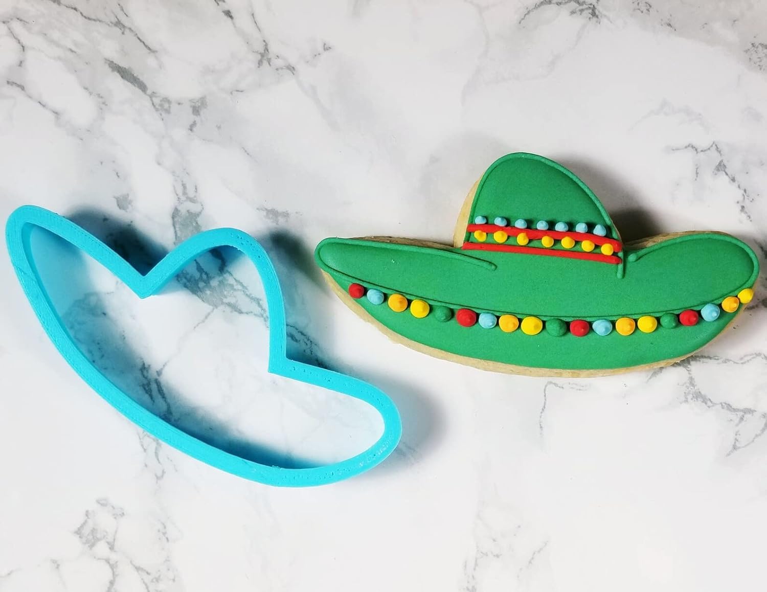 Inc Cinco de Mayo Set of 4 Cookie Cutter - Dishwasher Safe (4")