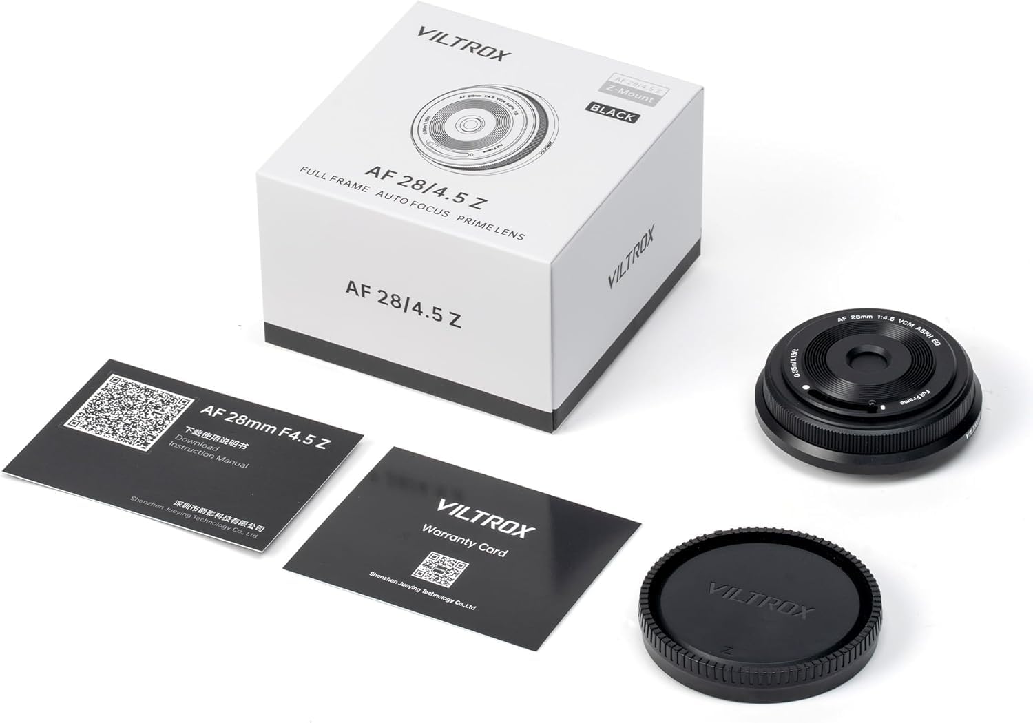 Amazon.com : VILTROX 28mm f4.5 Pancake Lens for Nikon Z, Auto