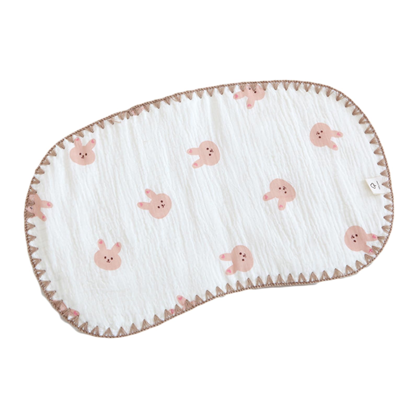Kalttoy Baby Flat Pillow with 10-Layers Cartoon Sweat-absorption for Boys Girls Gift