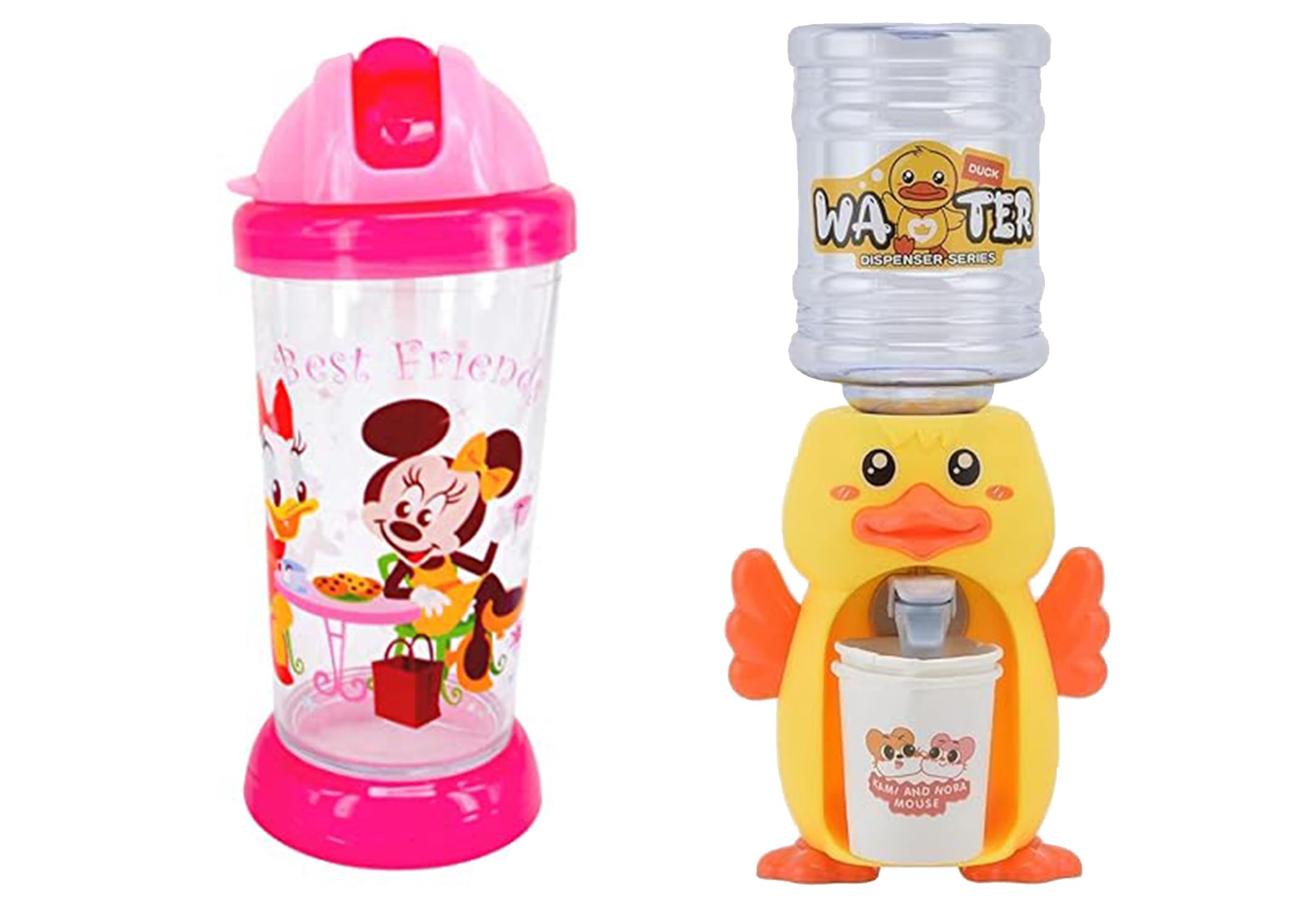 Premsons® Mini Cartoon Water Dispenser Cute Simulation Cartoon Kitchen Toy for Children Home Kitchen (Duck Water Dispenser with Water Bottle) (B0CWL8B54Z) Amazon Price History, Amazon Price Tracker