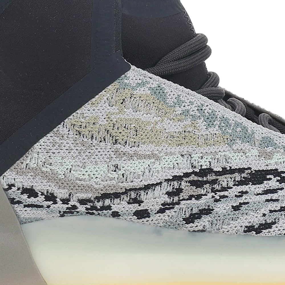 adidas Mens Yeezy Quantum Lace Up Basketball Sneakers Shoes Casual - Grey