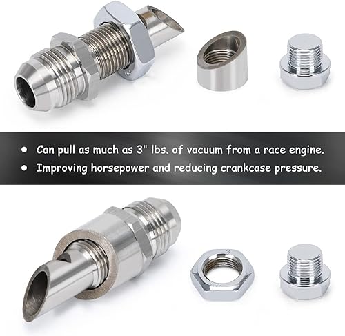 Miniatura 4 de El kit universal de acero inoxidable E-VAC Scavenger incluye accesorio T304 SS E-VAC