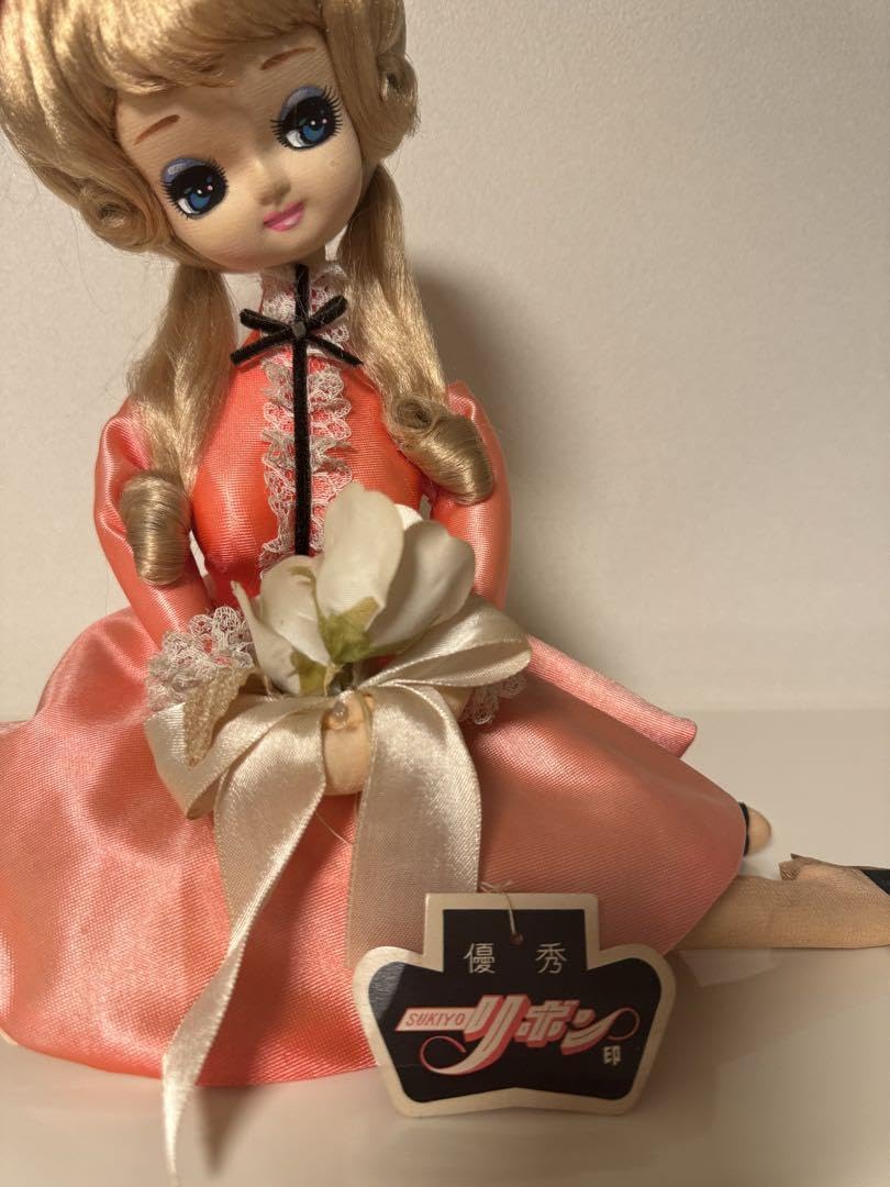 リボン　フランス人形　ヴィンテージ　約67cm Amazon | ポーズ人形 フランス人形 ヴィンテージ SUKIYO リボン