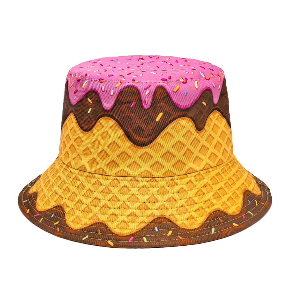 Bucket Hat for Women Men,Travel Sun Beach Cap,Unisex Fishing Outdoor Boonie