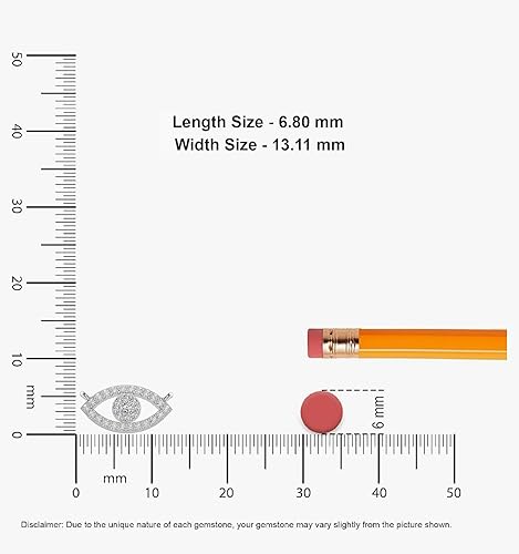 Miniatura 6 de Collar con dije de ojo turco de circonita cúbica en plata de ley, collar de ojo turco de diamante con circonita cúbica para mujer, joyería de novia