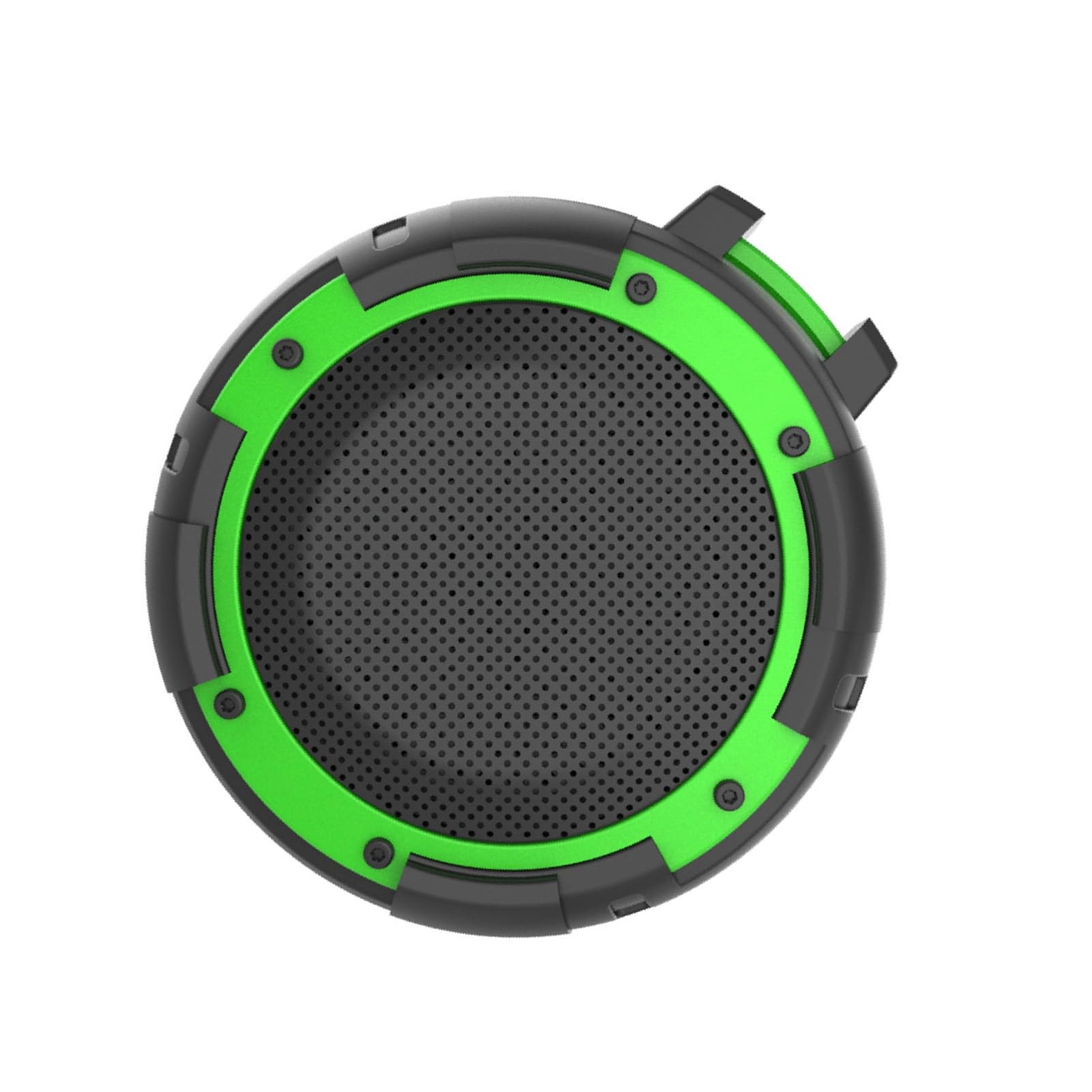 Ejoyous Enceinte Bluetooth 5.0 Portable, Support Vélo étanche IPX8 (Green)