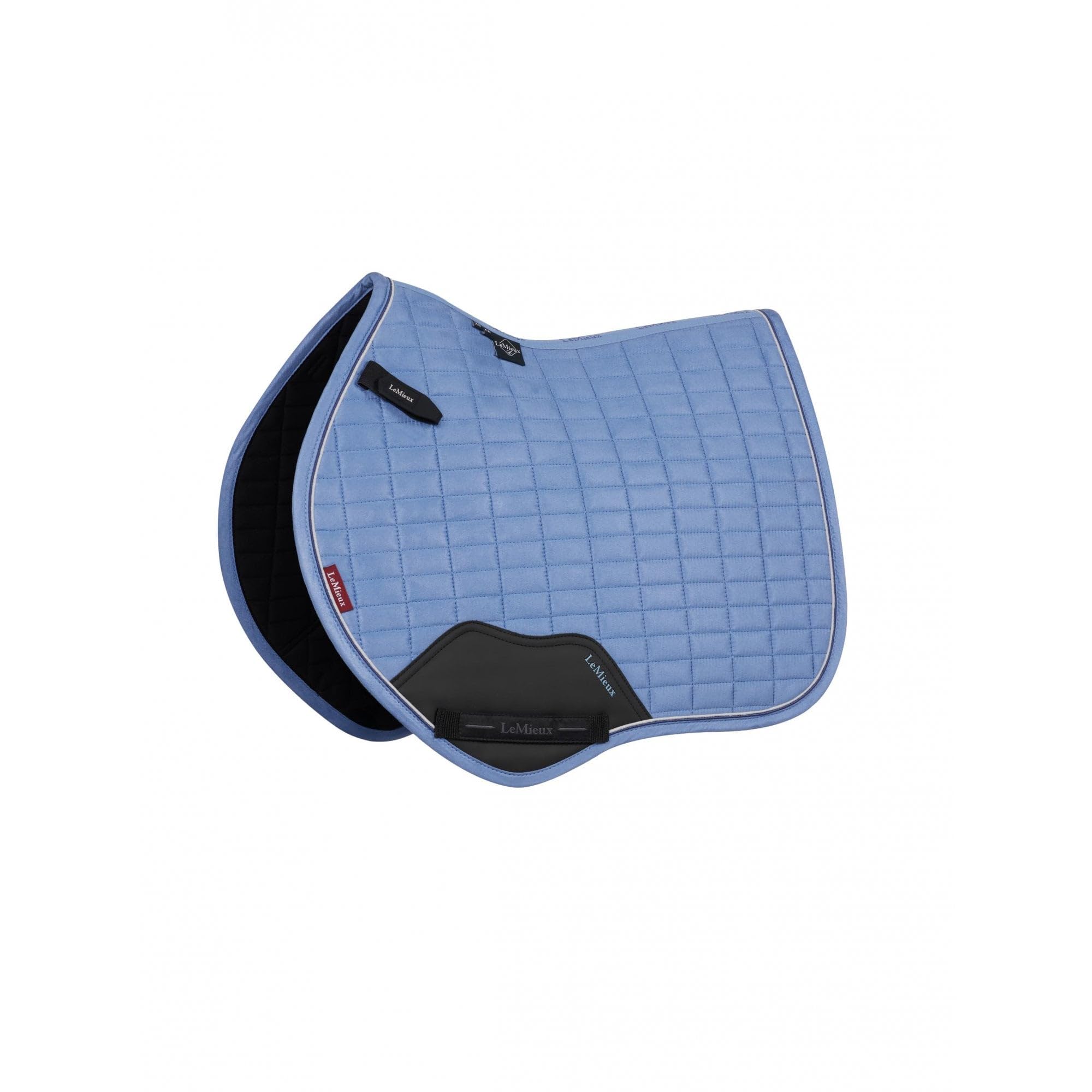 LeMieux Mini Suede Close Contact Square Saddlepad - Powder Blue