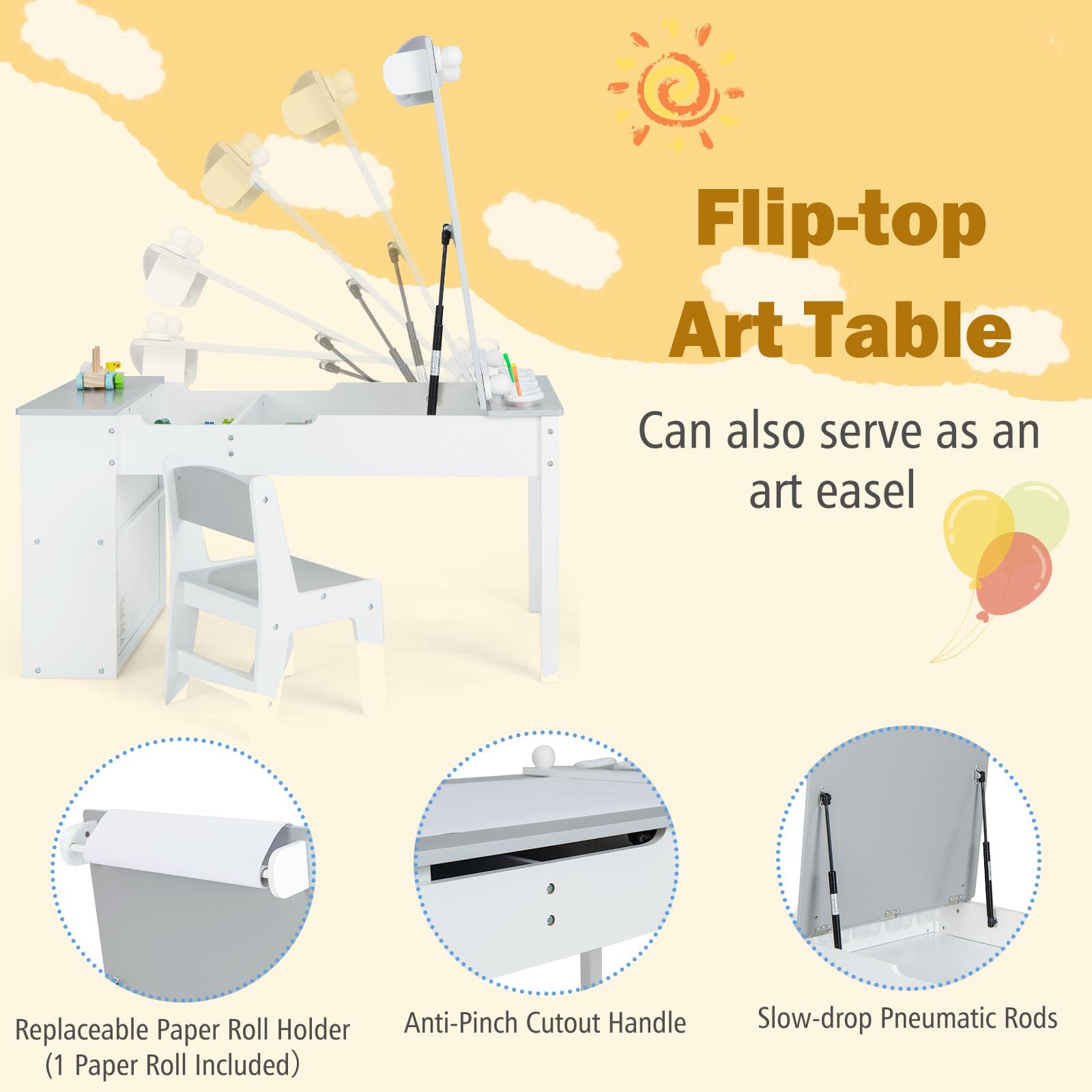 Bureau Enfant 2 Ans Ensemble Table Enfant 2 Chaises LIFEZEAL - Bureau Dessin Rangement 100x50cm Gris Bureau Enfant Avec Chaise