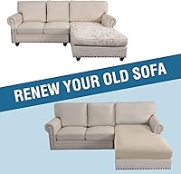 Vista 558 de H.VERSAILTEX 2025 New Sectional Couch Covers 8 Pieces Stretch Sofa Covers for Sectional Sofa Set Separate L Shaped Couch Cover for Both Left/Right