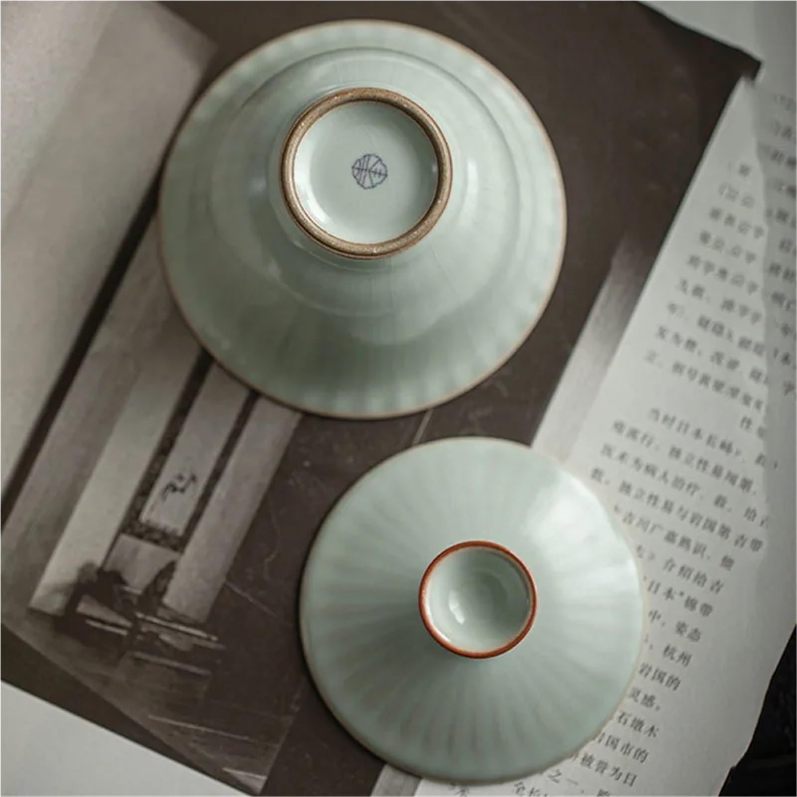 100 ml Tianqing Ru piec ceramika Ercai herbata Gaiwan ręcznie robiony domowy zestaw do herbaty Puer Kung Fu Ceremonia herbaty naczynia do picia akcesoria