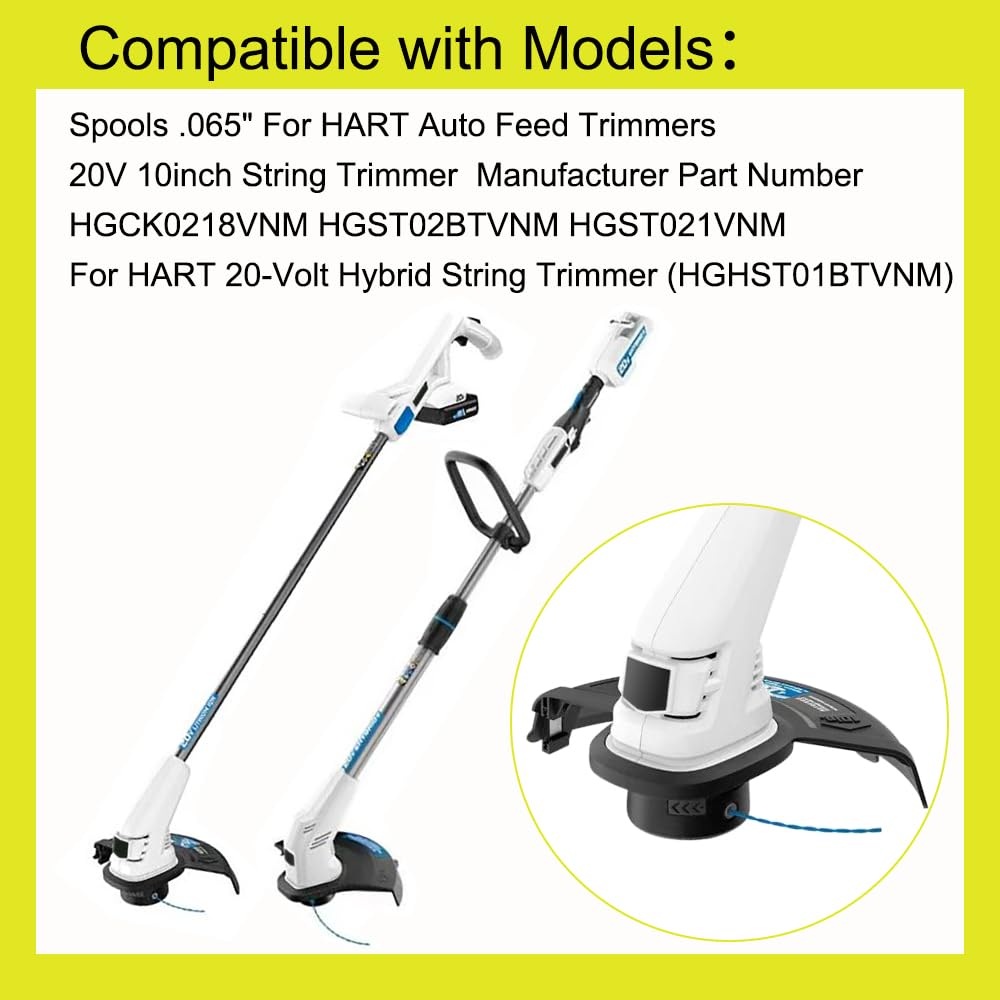 6+2 Stück Ersatz-Schnurspulen Für Ryobi Rasentrimmer – Kompatibel Mit P2008, P2030, P2210 & Weiteren 18V Modellen