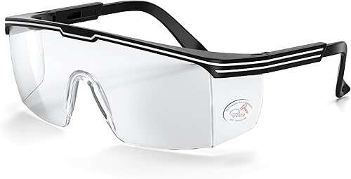 Miniatura 10 de xaegistac Anti-Fog Safety Glasses with Side Shields,UV400 Protective Eyewear,Impact Resistant Safety Goggles for Men Women