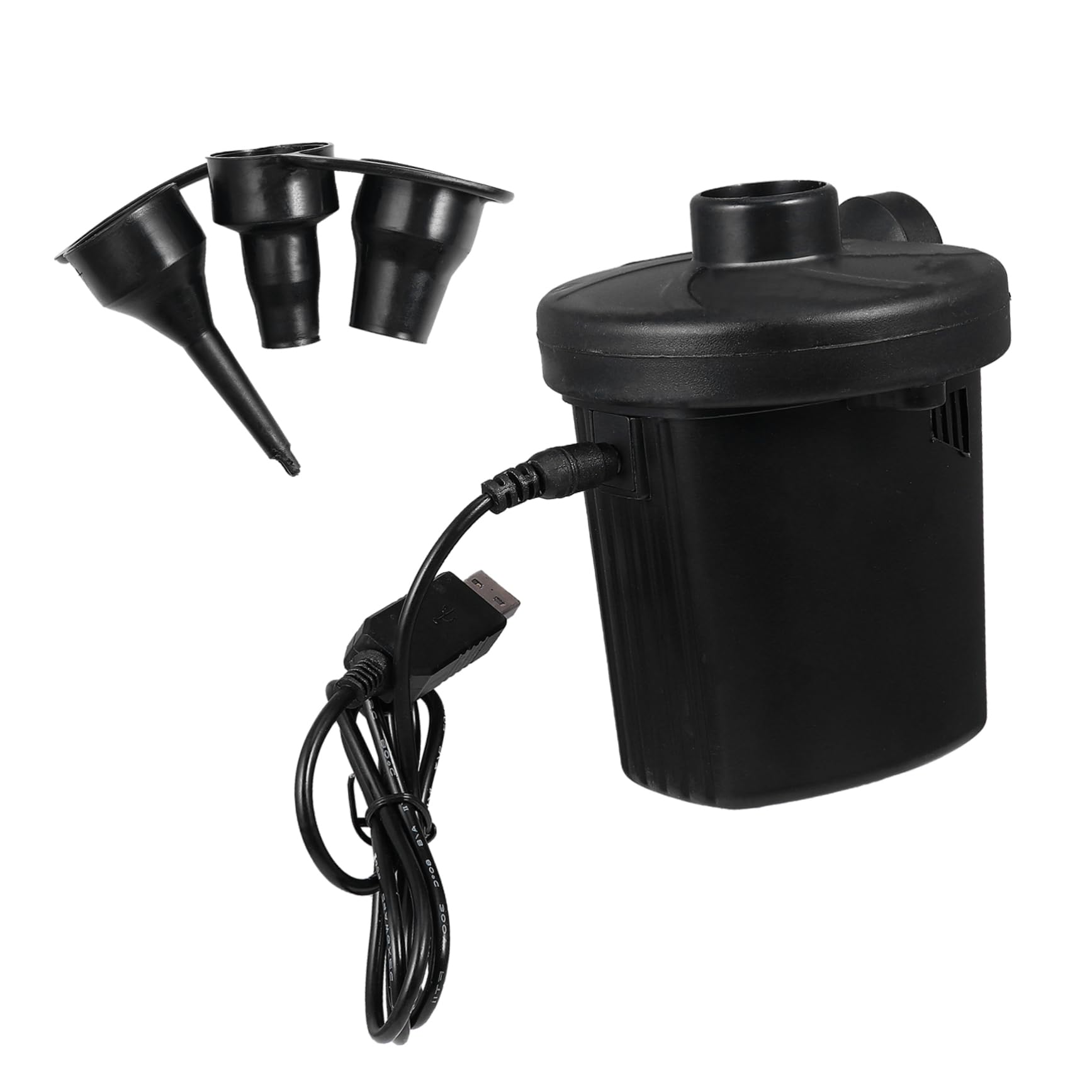 CHILDWEET USB Rechargeable Portable Inflatable Pump for Air Mattress Pool Rafts and Sofas Compact Electric Air Pump for Quick Inflation and Deflation