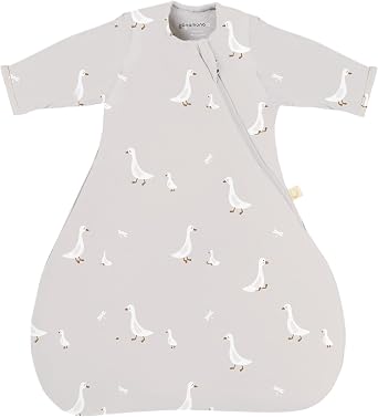 GUNAMUNA Long-Sleeve Transitional Sleep Sack 2.5 TOG Soothes Infants 3-6 Months, Easy Diaper Changes with WONDERZiP