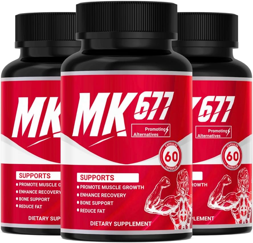 𝐌𝐊𝟔𝟕𝟕 Capsules | Advanced Formula Supplement | Capsule for Men & Women | 180 Capsules (Pack of 3)