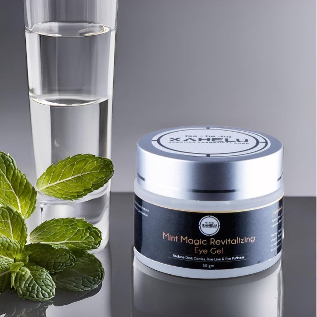 Mint Magic Eye Gel for Dark Circles, Puffiness & Wrinkles 50 gm | Anti-Wrinkle Under Eye Cream with Hydrating Herbal Formula | AYUSH Certified for Men & Women — Amazon image 9