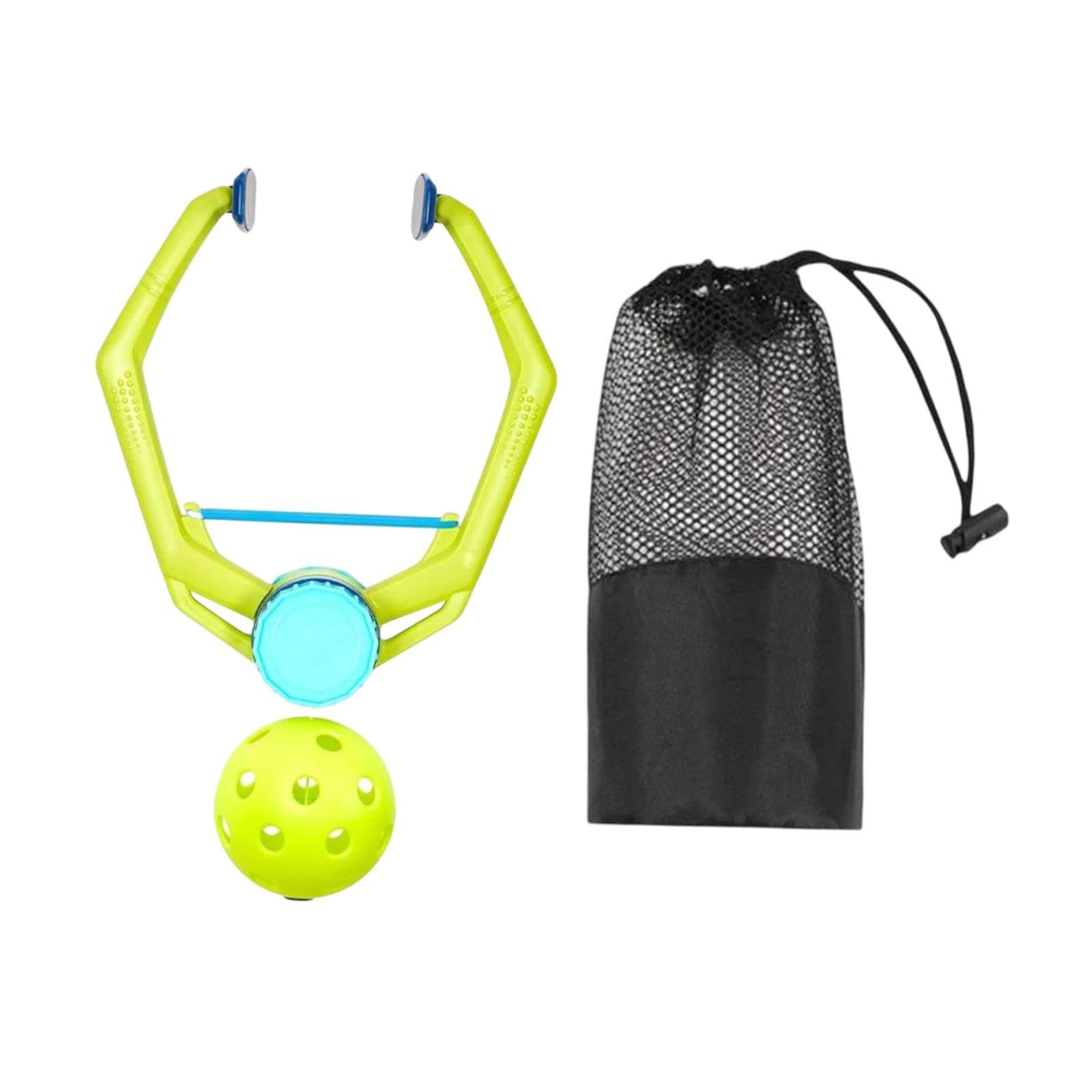MERISHOPP Hanging Pickleball Trainer Game Paddle Not Included Sturdy with Ball and Bag| Sports Equipment | Outdoor Sports Gear | Exercise Gear-picture-32