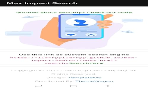 Max Impact Search Engine