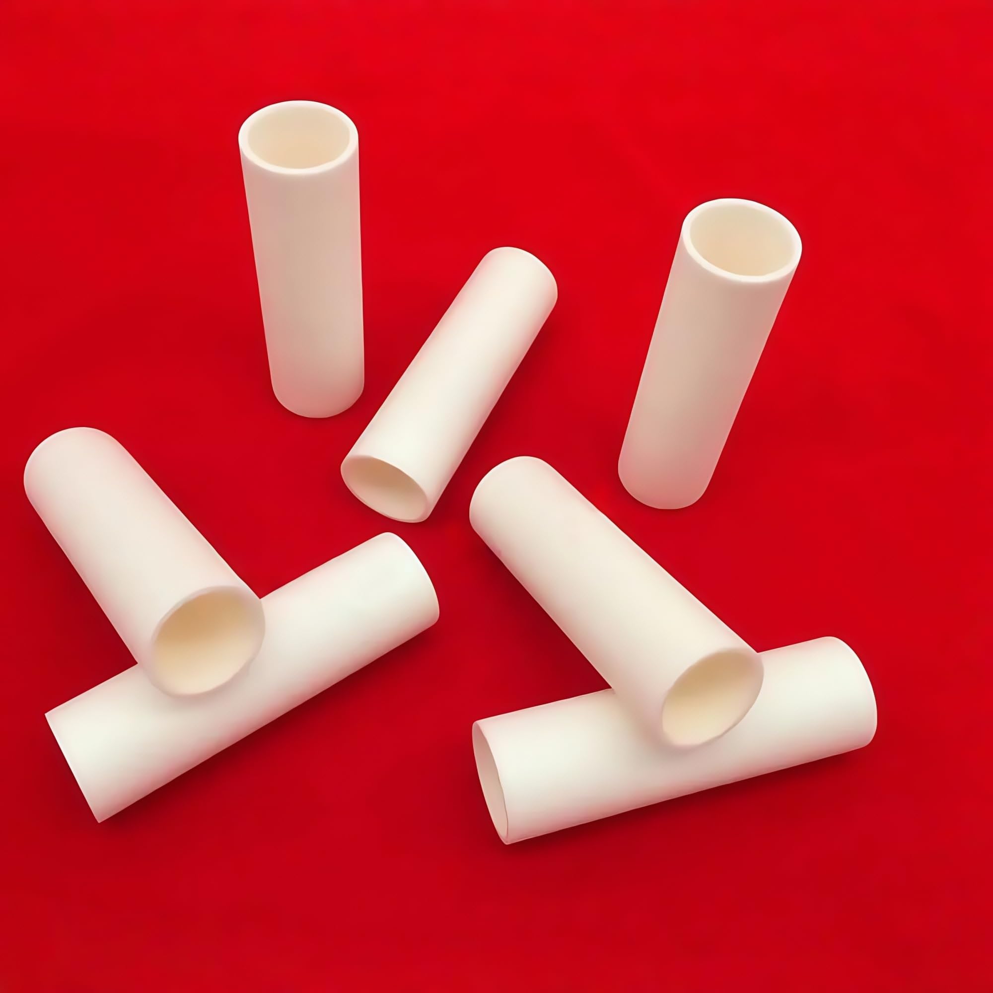 Crogiolo in ceramica Crogiolo, Crogiolo ceramico in allumina cilindrica al 99,5% da 50 ml, diverse dimensioni(50ml 30x100mm 1pcs)