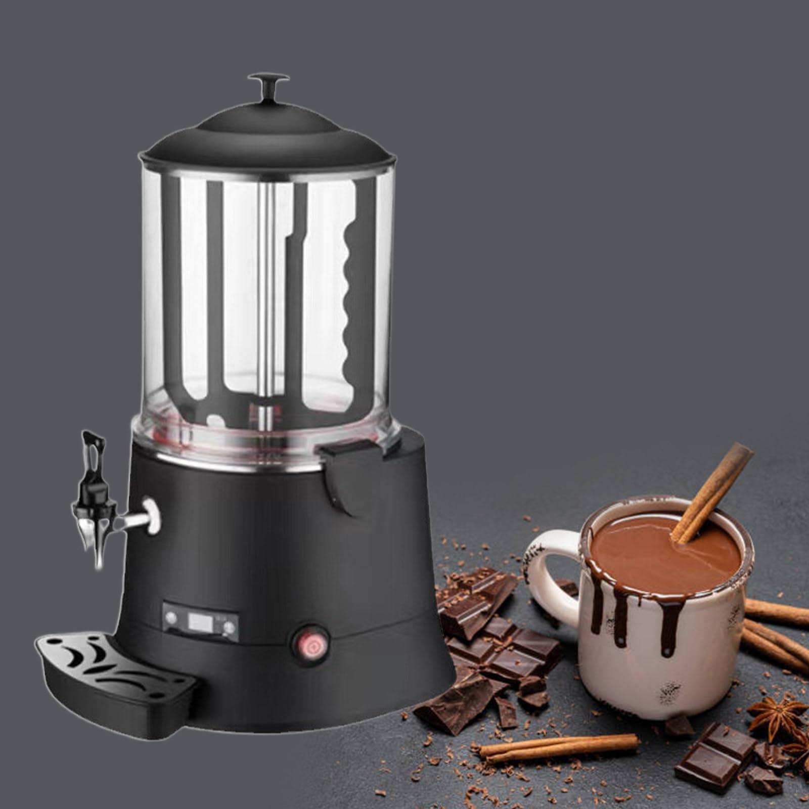 5L/10L Commercial Hot Chocolate Dispenser Hot Beverage Warmer Hot