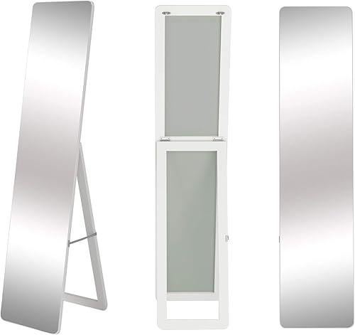 Miniatura 3 de soges Espejo de longitud completa, espejo de pie, espejo de cuerpo completo, espejo de pared de longitud completa, espejo de pie de longitud