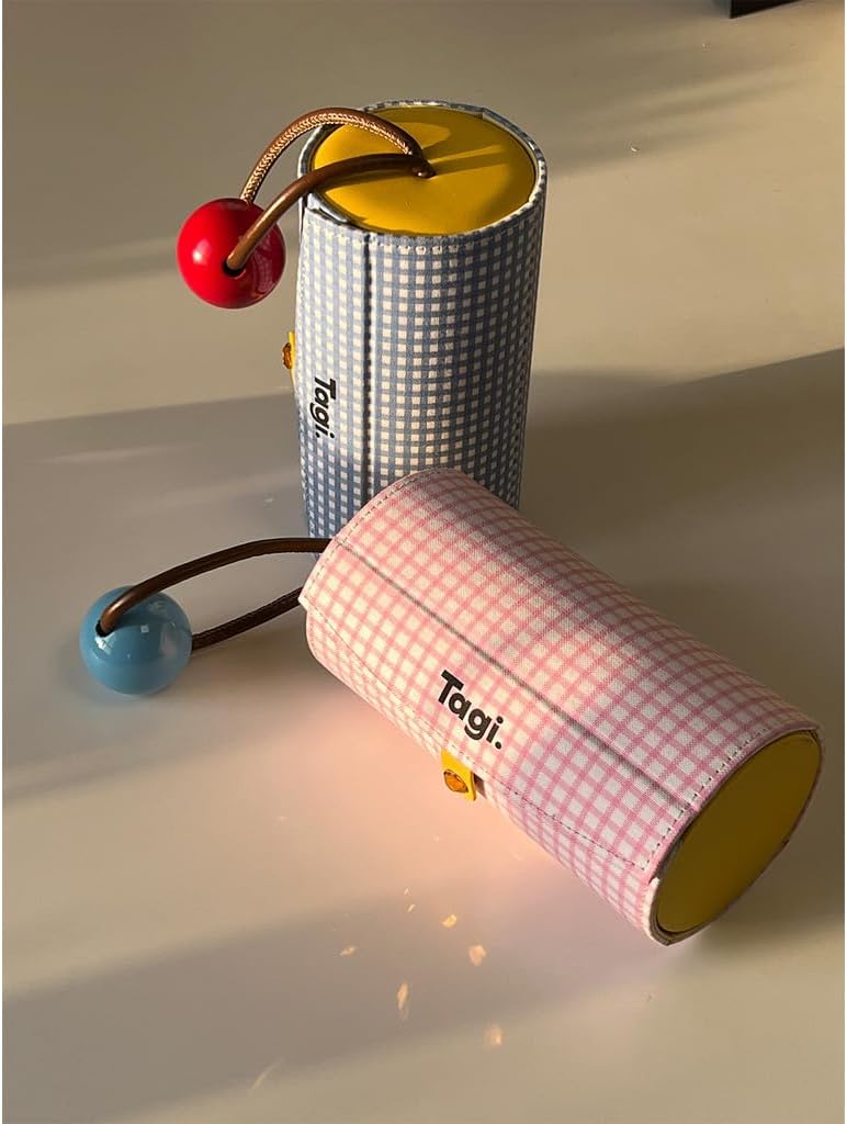 Tagi. Mini Signal Rotating Jewelry Box (Berry Cream)