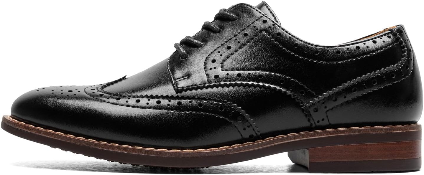 Florsheim Boys' Rucci Jr. Wing Tip Oxford (Toddler/Little Kid/Big Kid)