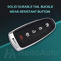 Vista 6 de Funda para llavero para Ford Explorer Edge, para 2011-2015 Flex Taurus 2013-2019, para Expedition Focus Lincoln MKS MKT MKX Navigator Programación