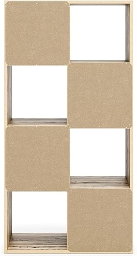 Miniatura 230 de Signature Design by Ashley Paxberry Coastal - Organizador de almacenamiento o librero moderno de 6 cubos, color blanqueado, diseño costero