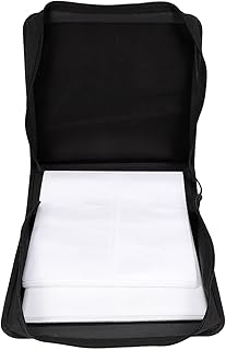 Holibanna 240 CD Estojo Carteira Bolsa Organizadora Disco Oxford Pano Preto Dvd CD Bolsa Dvd Bolsa Dvd CD Estojo Bolsas De Armazenamento Portáteis Bolsas Estojo Organizador De CD