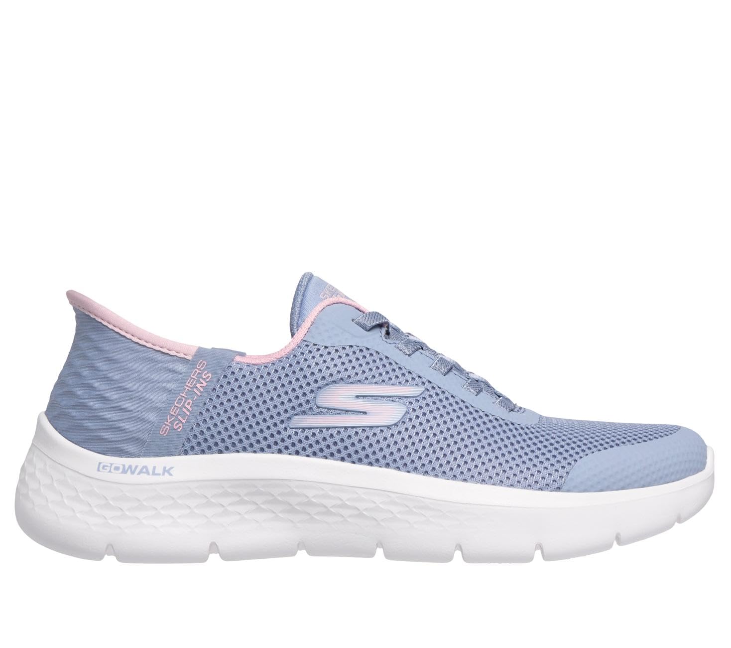 Skechers Go Walk Flex Sunset Rose - Pantofole per Mani Libere Scarpe da ginnasticaDonna