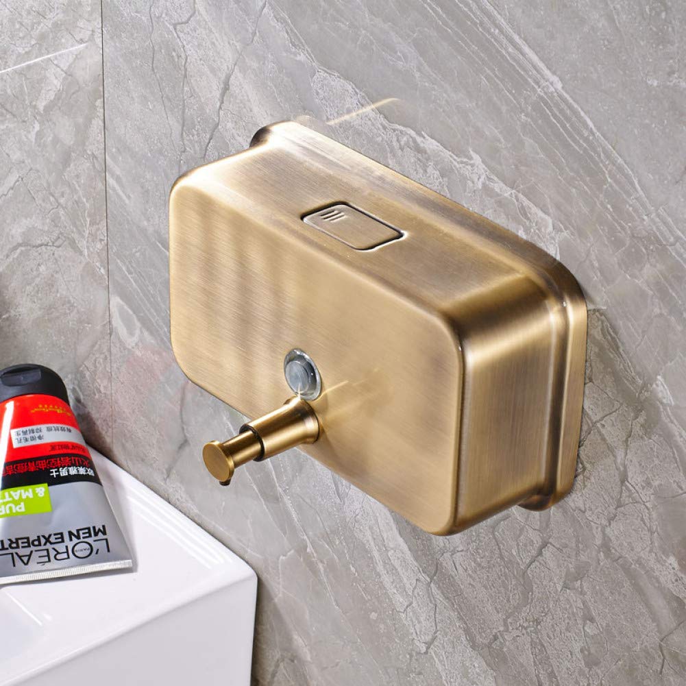 Distributore di Sapone Dispenser di Sapone Liquido Antico in Ottone
