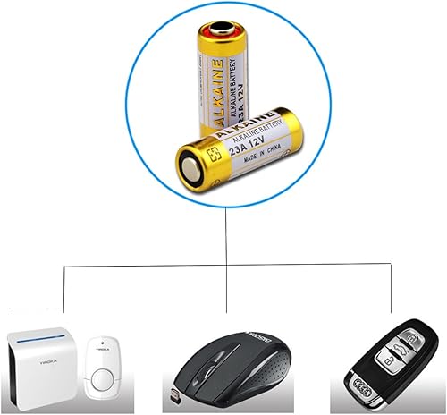 Miniatura 7 de LiCB Baterías alcalinas A23 12V 23A (paquete de 10)