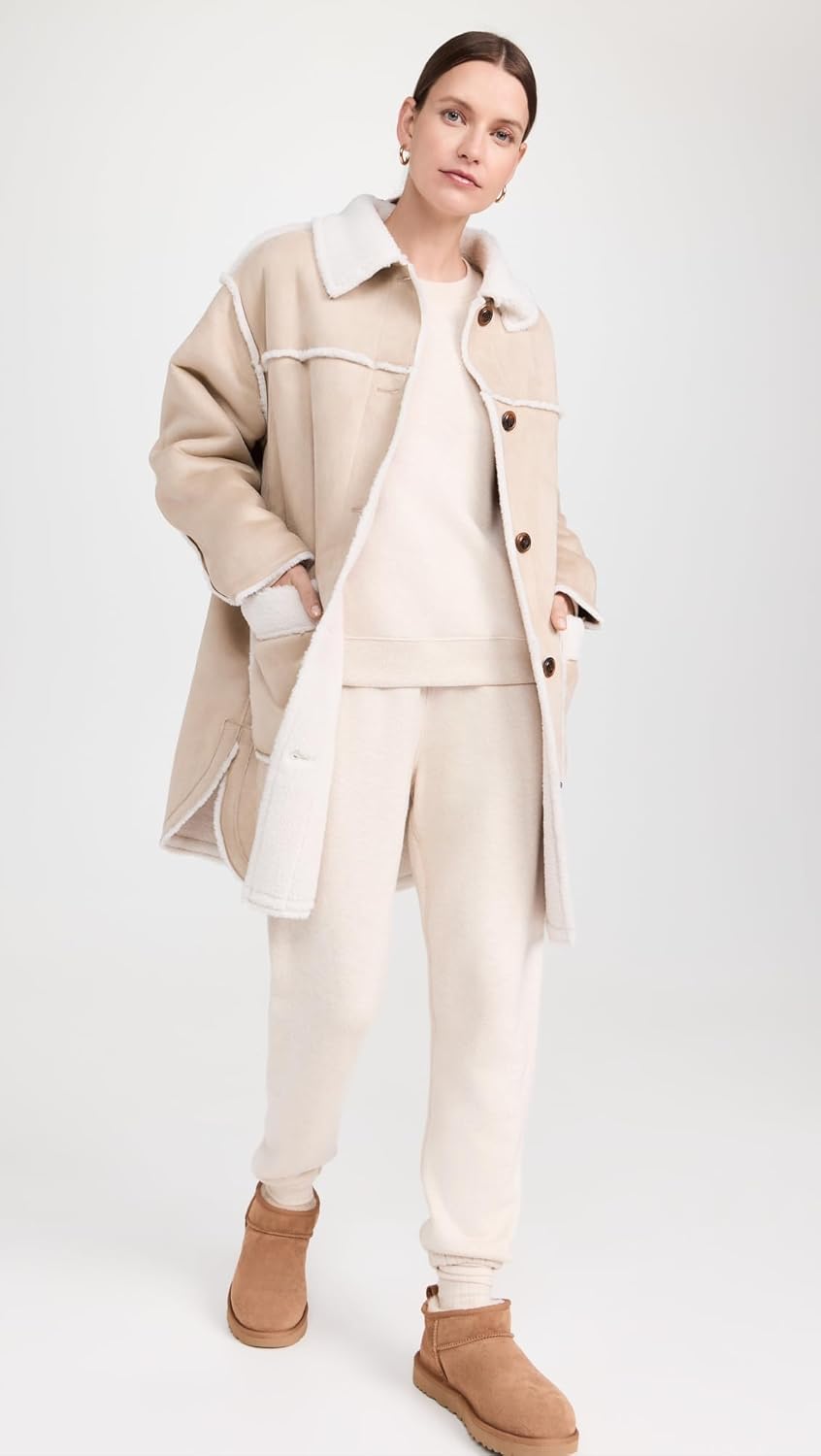 UGG Women's Takara Luxefluff Mid Jacket - Image 5