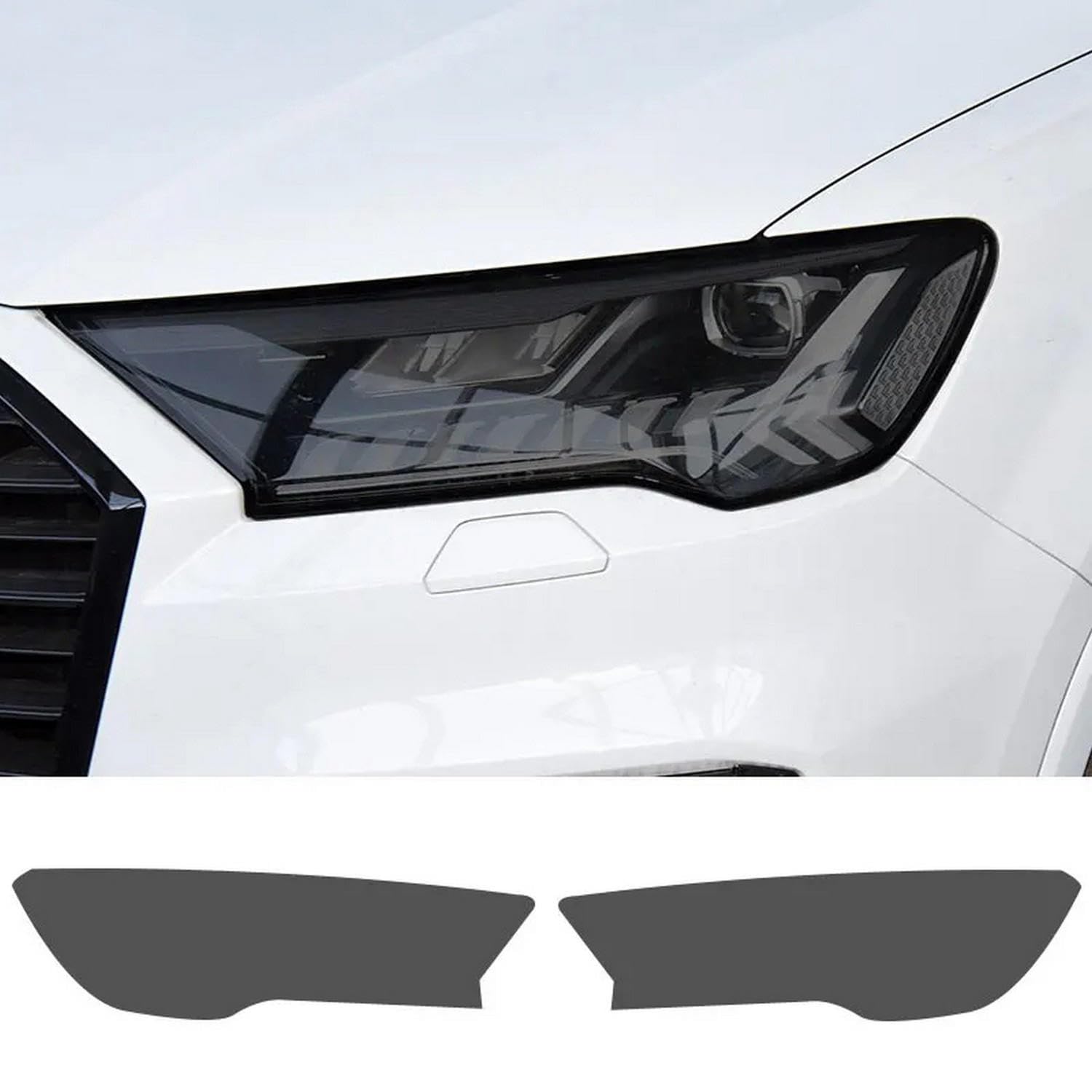 Film protection phare Audi Q7 contre les rayures et le jaunissement des optiques
