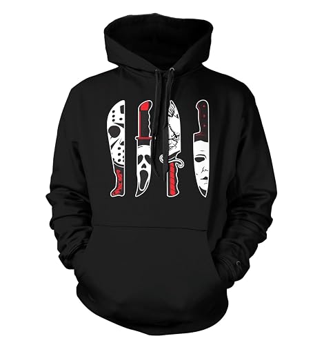 Horror Movie Icons - Iconic Slasher Weapons Unisex Hoodie Sweatshirt